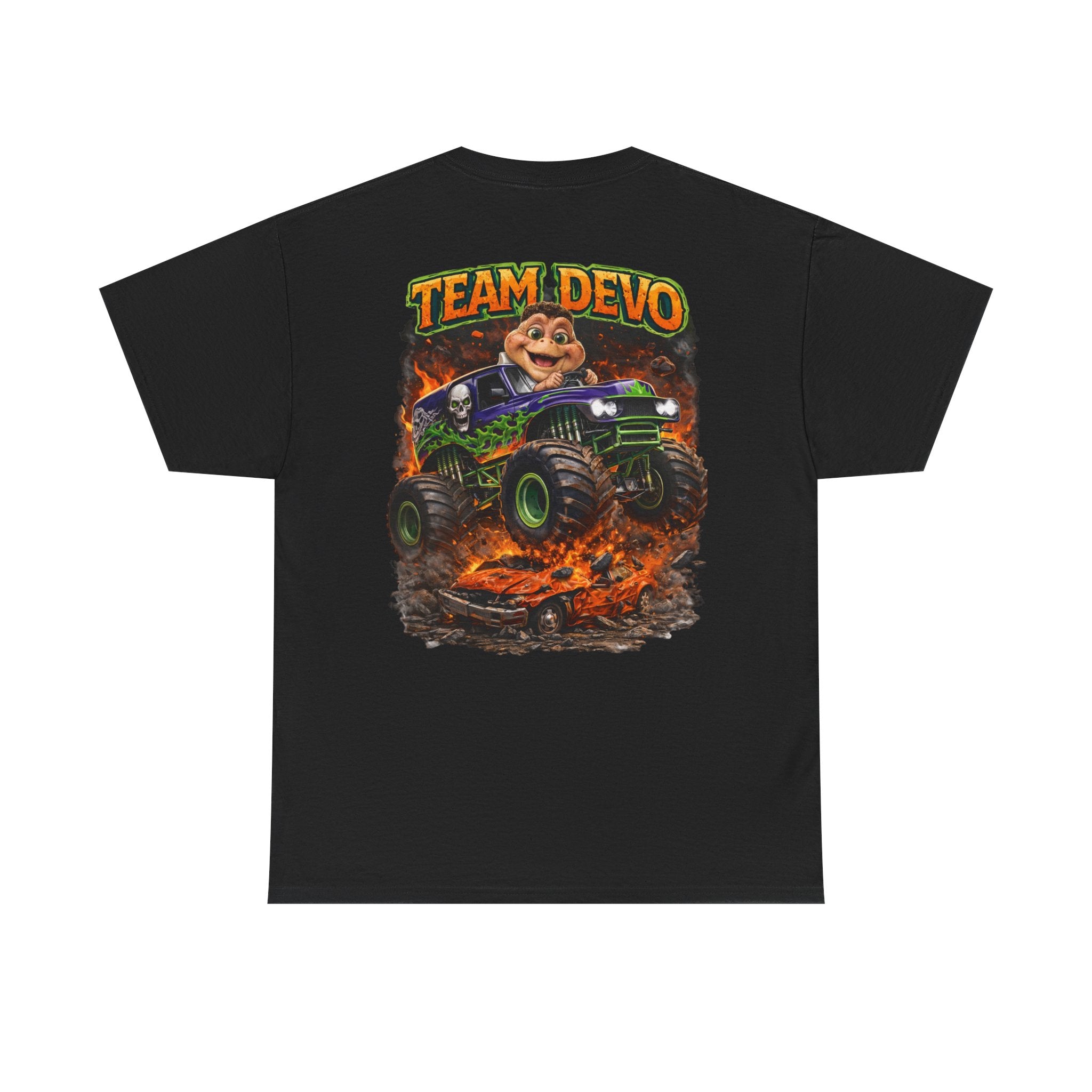 TEAM DEVO Monster Truck T-Shirt – Limited Edition Graphic Tee