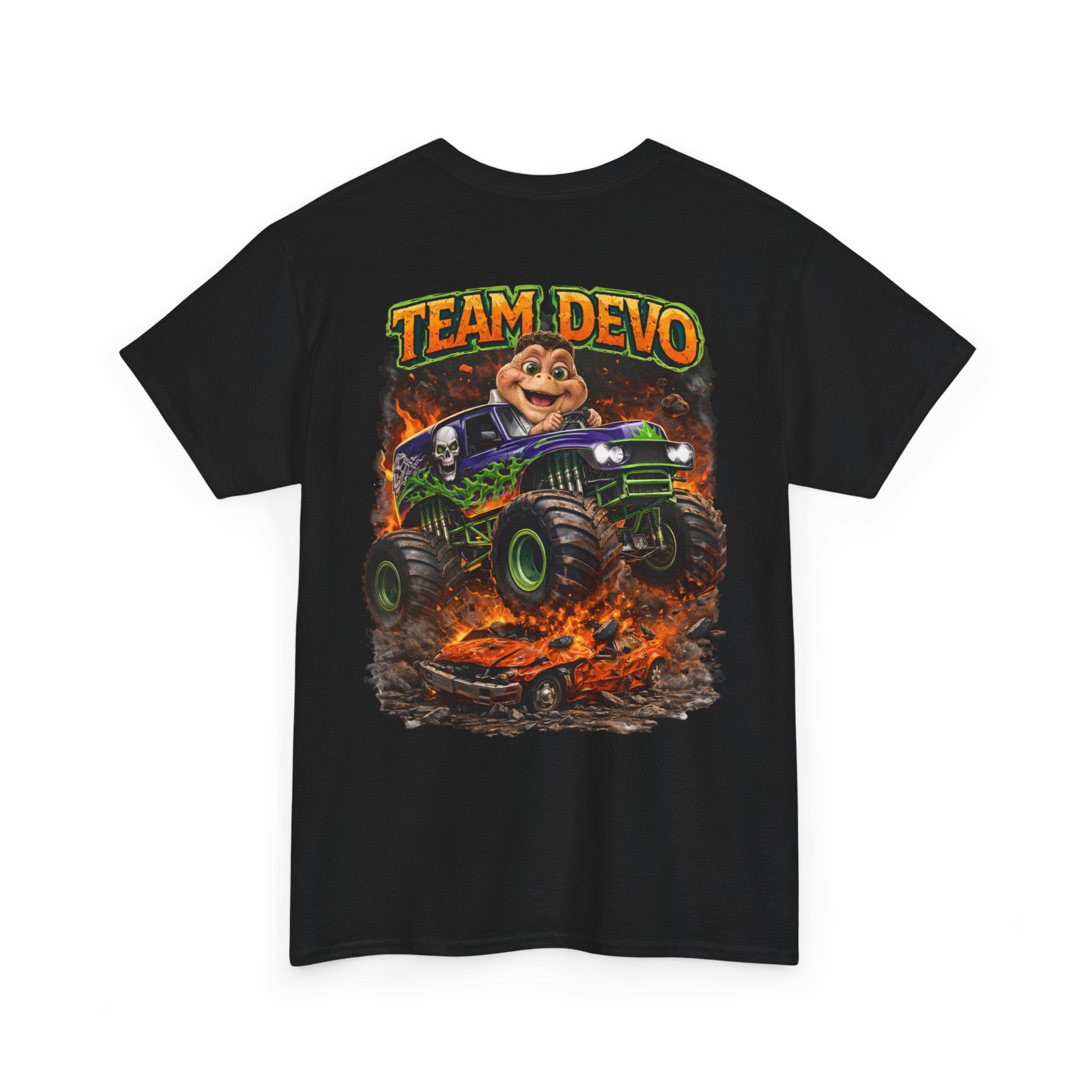 TEAM DEVO Monster Truck T-Shirt – Limited Edition Graphic Tee